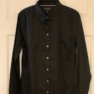 Black long sleeve button up